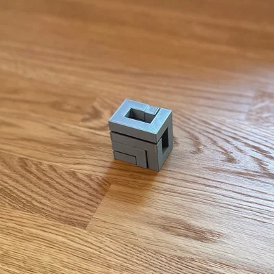 Bộ ghép hình hai phần kết hợp thú vị