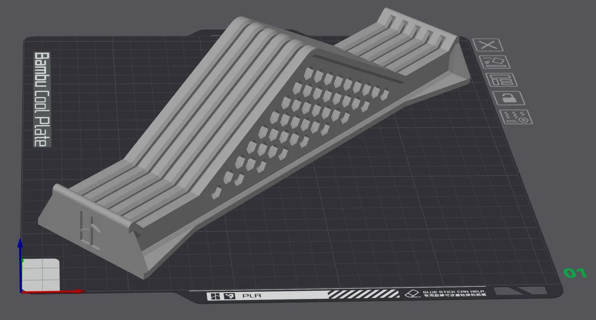 Giá đỡ đĩa xây dựng Bambu Lab cho 5 đĩa in 3D - Image 2