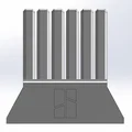 Giá đỡ đĩa xây dựng Bambu Lab cho 5 đĩa in 3D - Thumbnail 8