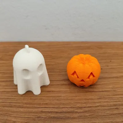 Đồ trang trí Halloween hình bí ngô và ma