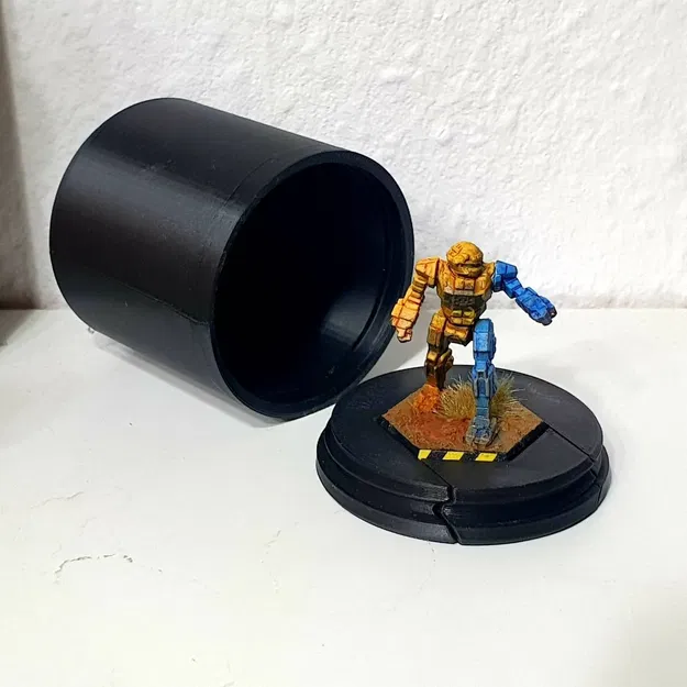 Hộp bảo vệ Mech cho mô hình Battletech miniatures - Image 1