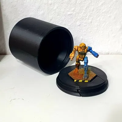 Hộp bảo vệ Mech cho mô hình Battletech miniatures