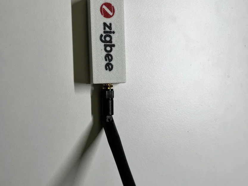 Vỏ nhựa cho stick USB Zigbee CC2538 có logo - Image 1