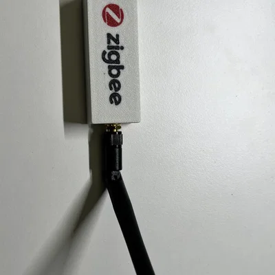 Vỏ nhựa cho stick USB Zigbee CC2538 có logo