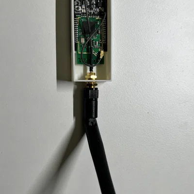 Vỏ nhựa cho stick USB Zigbee CC2538 có logo