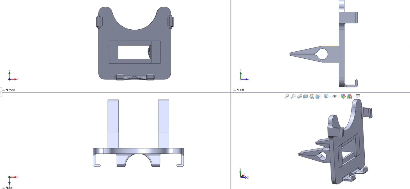 Giá đỡ điện thoại gắn trên lỗ thông gió ô tô - Image 2