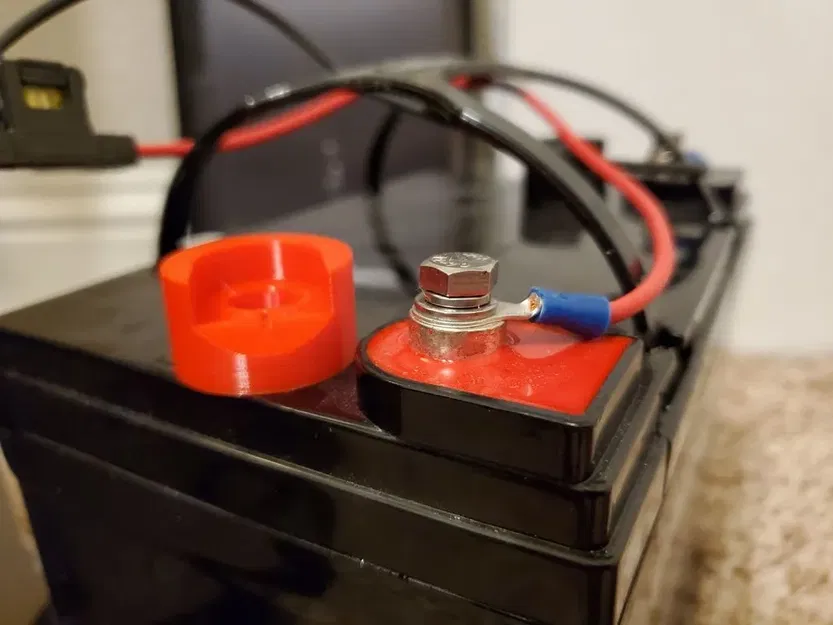 Nắp che đầu cực pin cho bu lông 10mm - Image 2