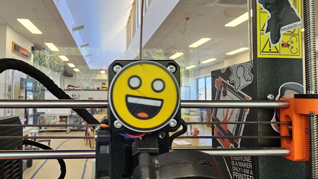 Đèn báo bước động cơ mặt cười cho máy in 3D - Image 1