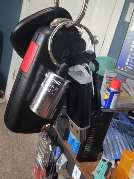 Móc khóa socket 10 và 14 millimeter - Image 1