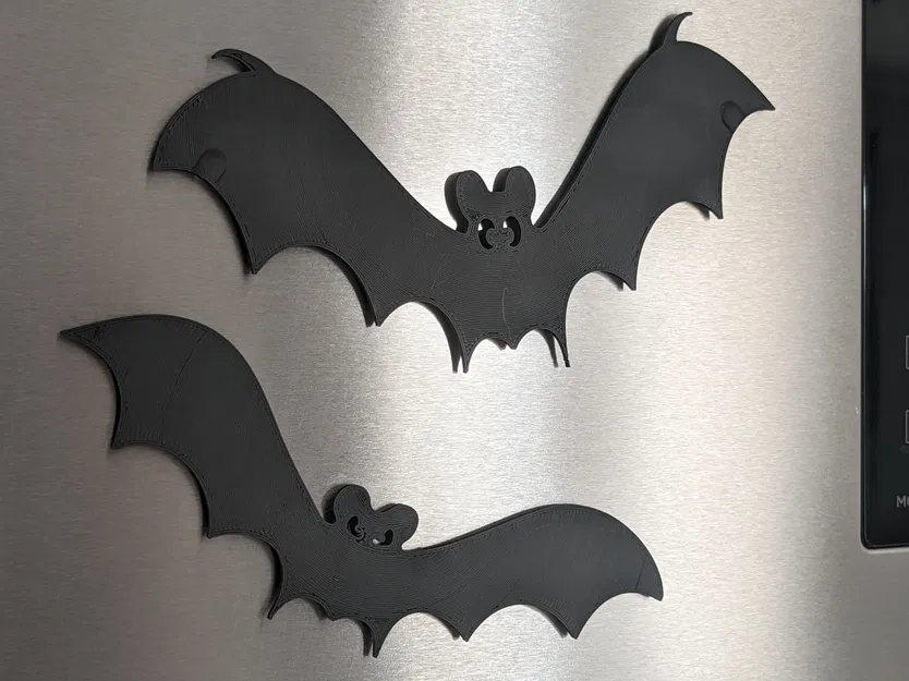 Nam châm tủ lạnh hình dơi Halloween - Image 2