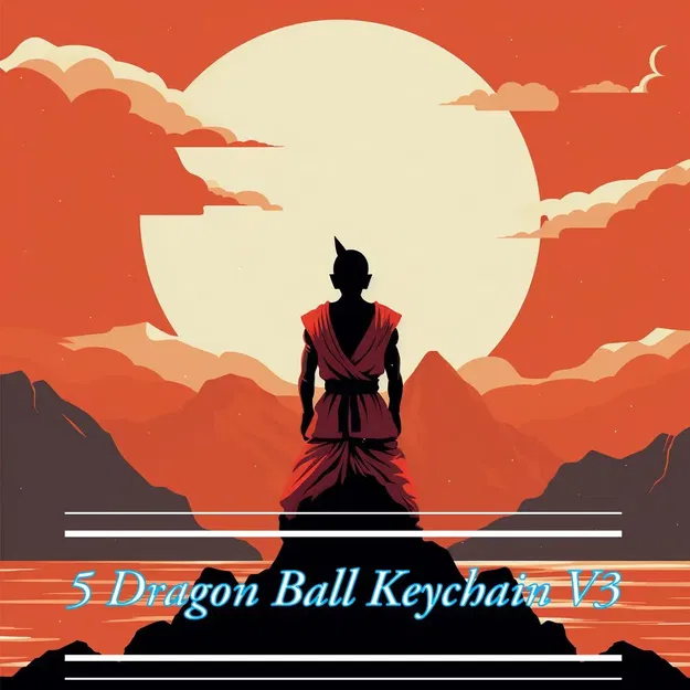 Móc khóa Dragon Ball V3 với 5 nhân vật khác nhau - Image 1