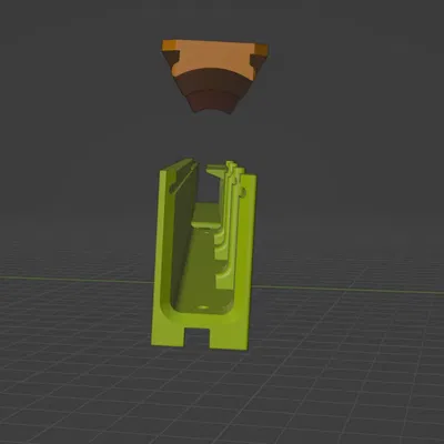 Tổ chức cáp cho rãnh dưới thùng máy in Ultimaker Original+/2/2+