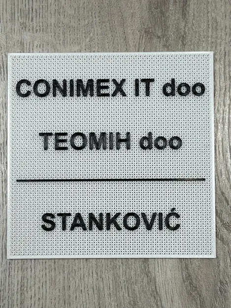 Biển số nhà thiết kế rỗng chịu gió tốt - Image 1