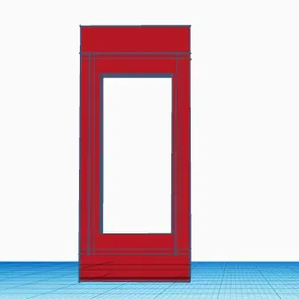 Khung cửa cho bộ đồ chơi Batcave của Toybiz