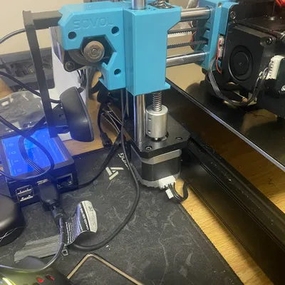 Giá đỡ camera trục X cho webcam Logitech C270 trên SV06/SV06plus