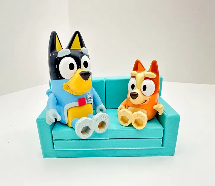 Ghế sofa gập nhỏ cho búp bê - Image 1