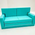 Ghế sofa gập nhỏ cho búp bê - Thumbnail 2