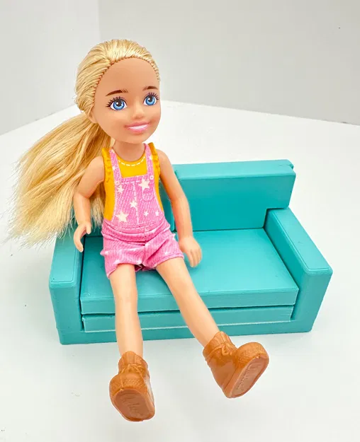 Ghế sofa gập nhỏ cho búp bê - Image 4