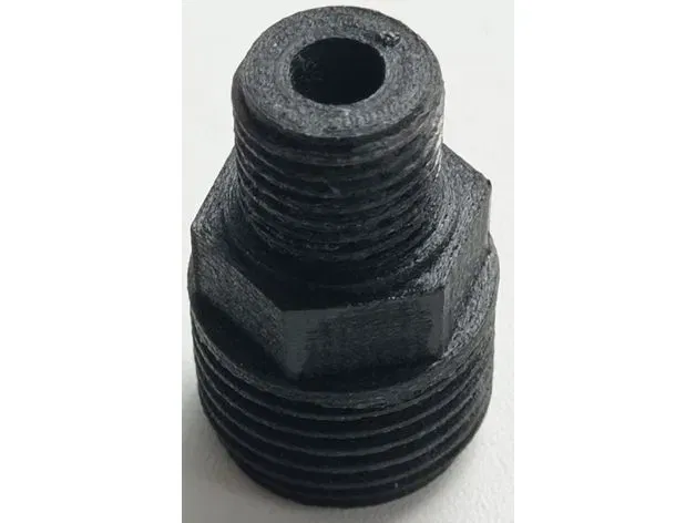 Bộ chuyển đổi NPT đực 1/2" sang NPT đực 1/4 - Image 1