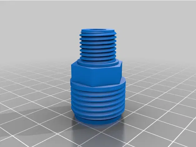 Bộ chuyển đổi NPT đực 1/2" sang NPT đực 1/4 - Image 4