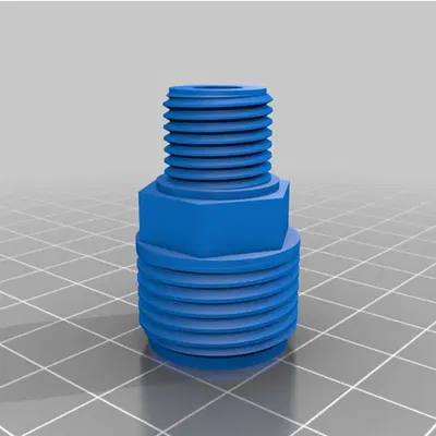 Bộ chuyển đổi NPT đực 1/2" sang NPT đực 1/4