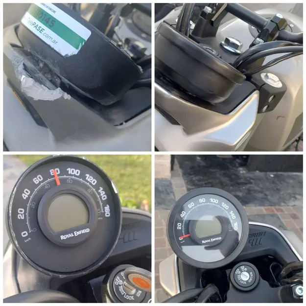 Nắp đồng hồ tốc độ Royal Enfield Scram 411 in 3D - Image 2