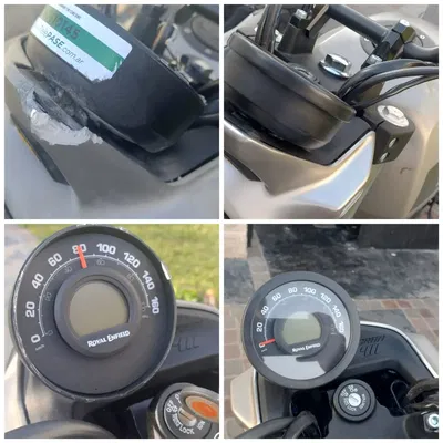 Nắp đồng hồ tốc độ Royal Enfield Scram 411 in 3D