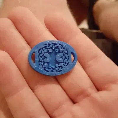 Charm cây sự sống Celtic đơn giản