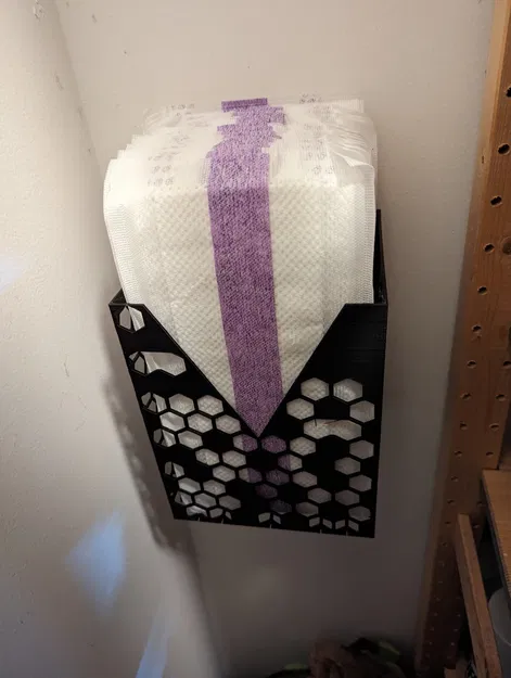 Giá đỡ hộp thay thế bông lau Swiffer treo tường - Image 2