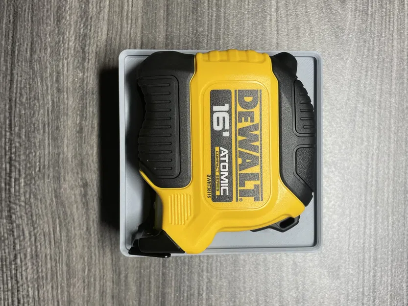 Giá đỡ thước dây Atomic 16' Dewalt kiểu Gridfinity - Image 1