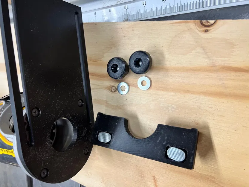 Đế máy phay Dewalt DCW600 cho việc tạo rãnh chính xác - Image 5