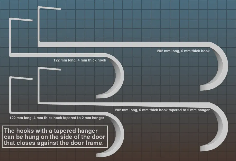 Móc treo cửa mạnh mẽ và thon gọn - Image 3