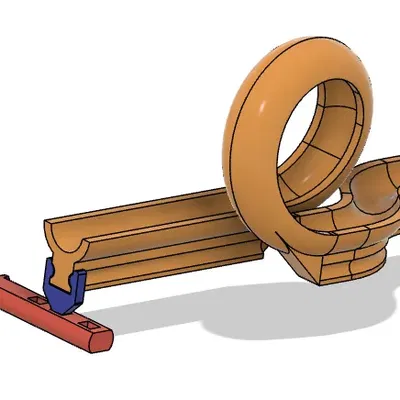 Bộ đường chạy bi Qube 500 với 5 đoạn lắp ráp linh hoạt