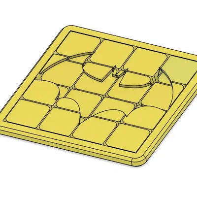 Câu đố in liền 15 mảnh tùy chỉnh dễ dàng