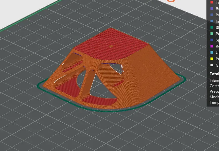 Bộ chân đỡ rung TPU cho máy in Kingroon KLP1 - Image 3