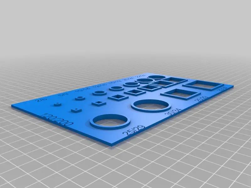 Bài kiểm tra độ chính xác cho lỗ và kích thước trong in 3D - Image 1