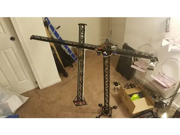 Cần cẩu tháp điều khiển từ xa cao 1.42m - Image 2