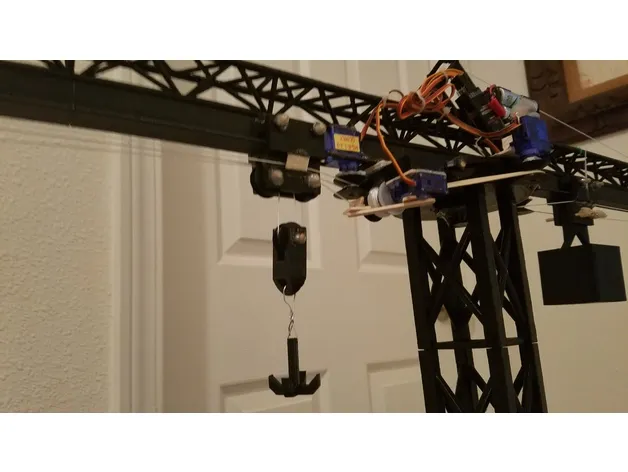 Cần cẩu tháp điều khiển từ xa cao 1.42m - Image 4