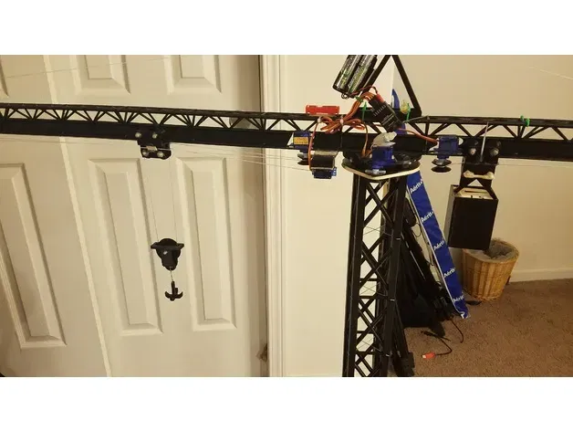 Cần cẩu tháp điều khiển từ xa cao 1.42m - Image 20