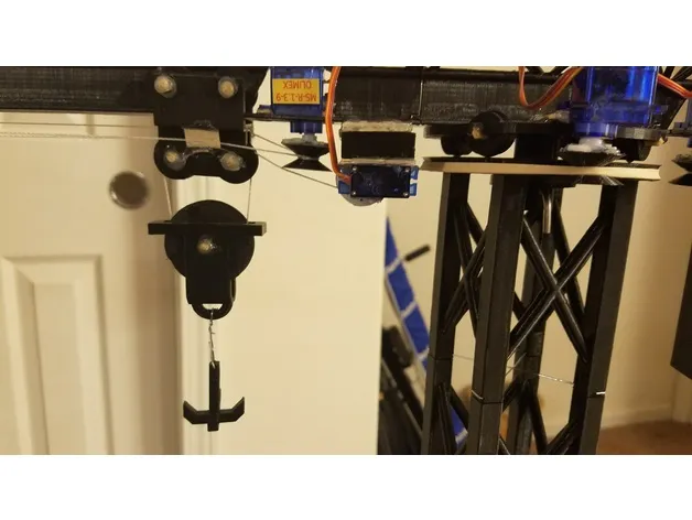 Cần cẩu tháp điều khiển từ xa cao 1.42m - Image 31