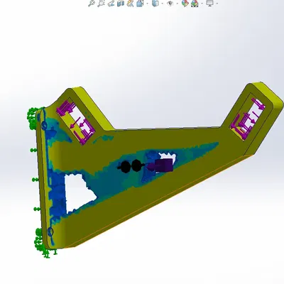 Giá đỡ giá đỡ cuộn filament tối ưu hóa hình học