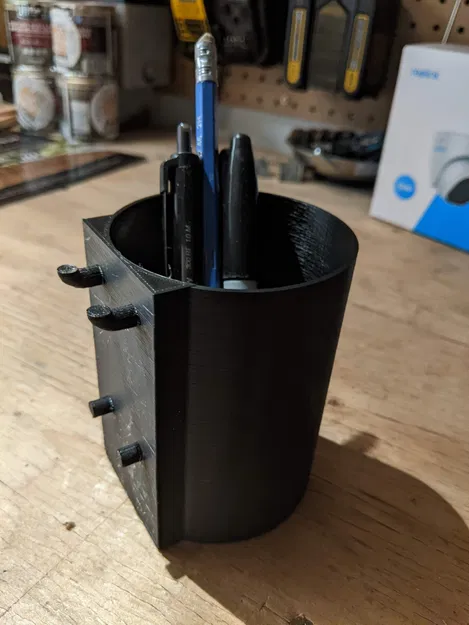 Giá đỡ bút gắn pegboard với đường kính 3 inch - Image 2