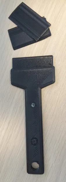 Công cụ cạo bề mặt in 3D với lỗ căn chỉnh - Image 1