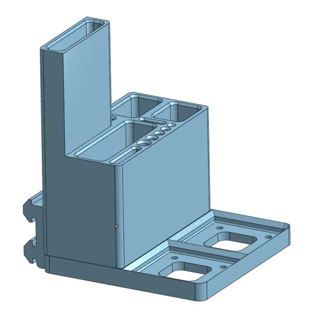 Giá đỡ công cụ lắp bên cho máy in 3D Ender 3 v2 Gridfinity - Image 1