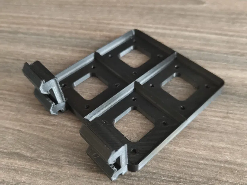 Giá đỡ công cụ lắp bên cho máy in 3D Ender 3 v2 Gridfinity - Image 3