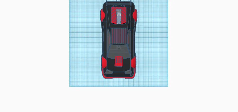 Xe đua siêu tốc màu đen đỏ với động cơ V8 tăng áp kép - Image 4