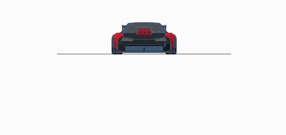 Xe đua siêu tốc màu đen đỏ với động cơ V8 tăng áp kép - Image 9