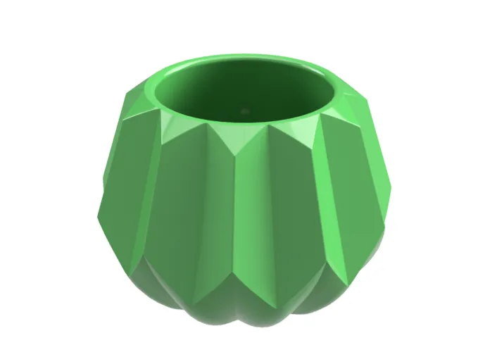 Chậu cây hình học cho cây xương rồng và cây khác - Image 1