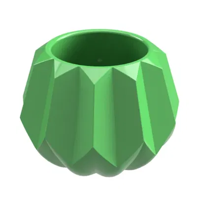 Chậu cây hình học cho cây xương rồng và cây khác