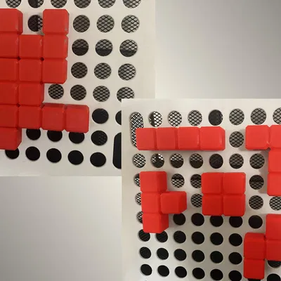 Khối Tetris cho thùng máy tính Qube 500